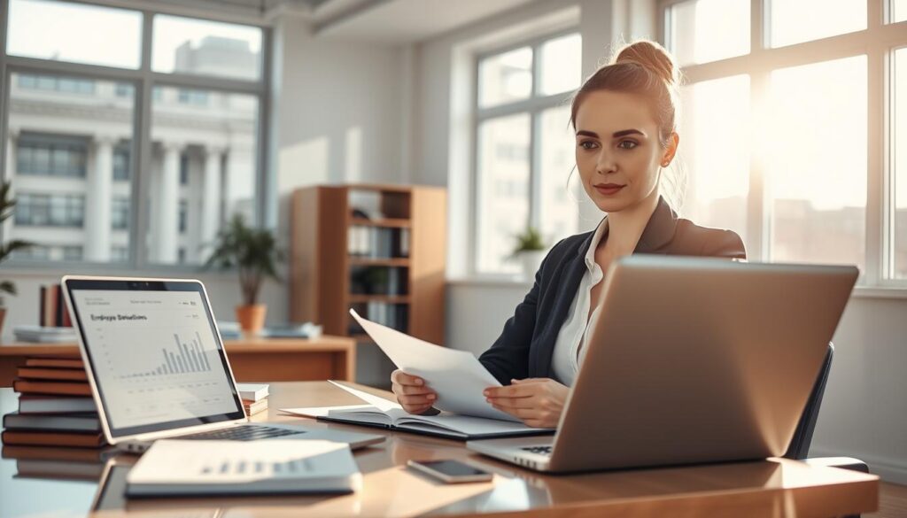 desconto no salário